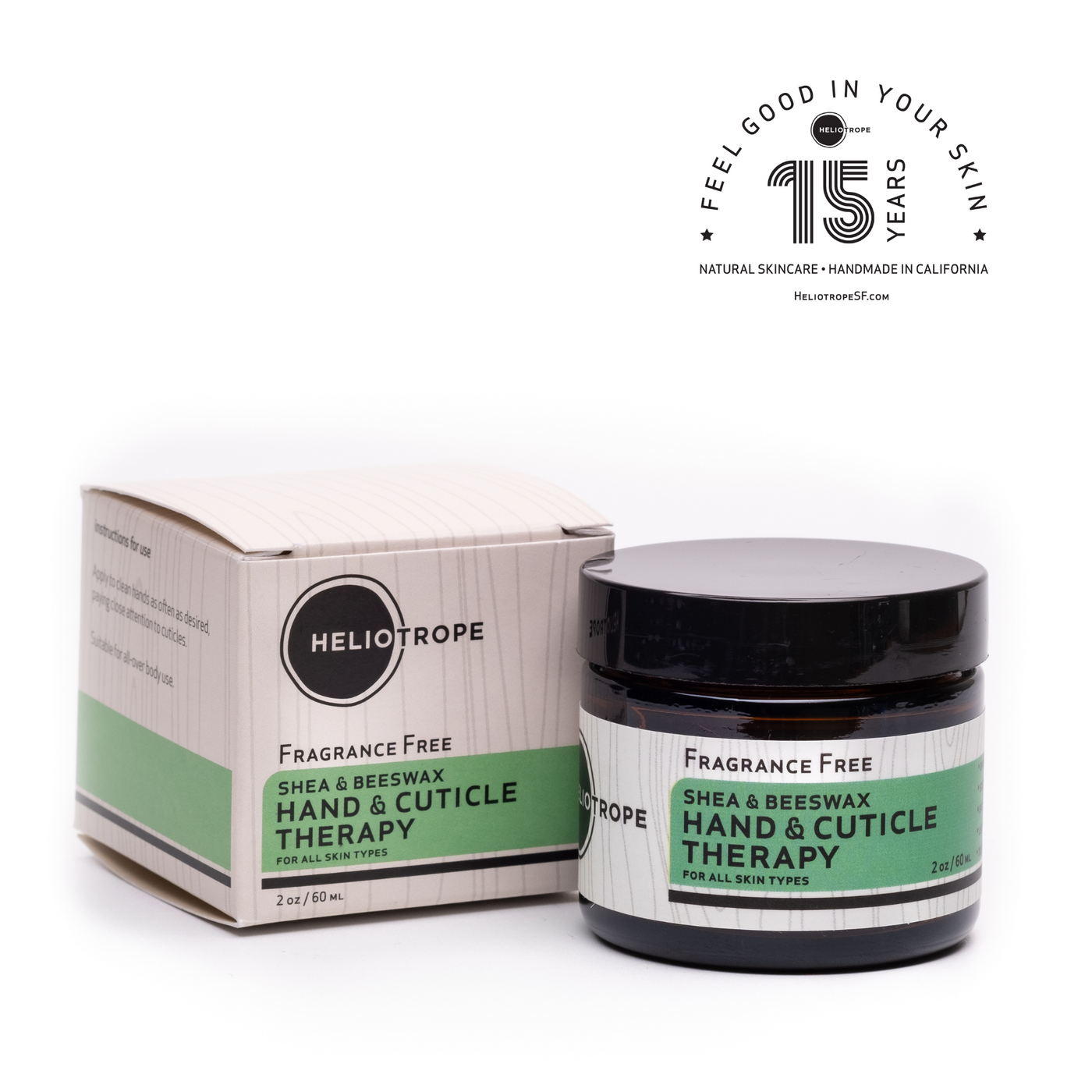 shea butter beeswax hand cuticle therapy cream 15th anniversary