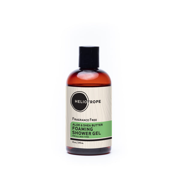 Aloe Sulfate-Free Foaming botanical Shower Gel natural