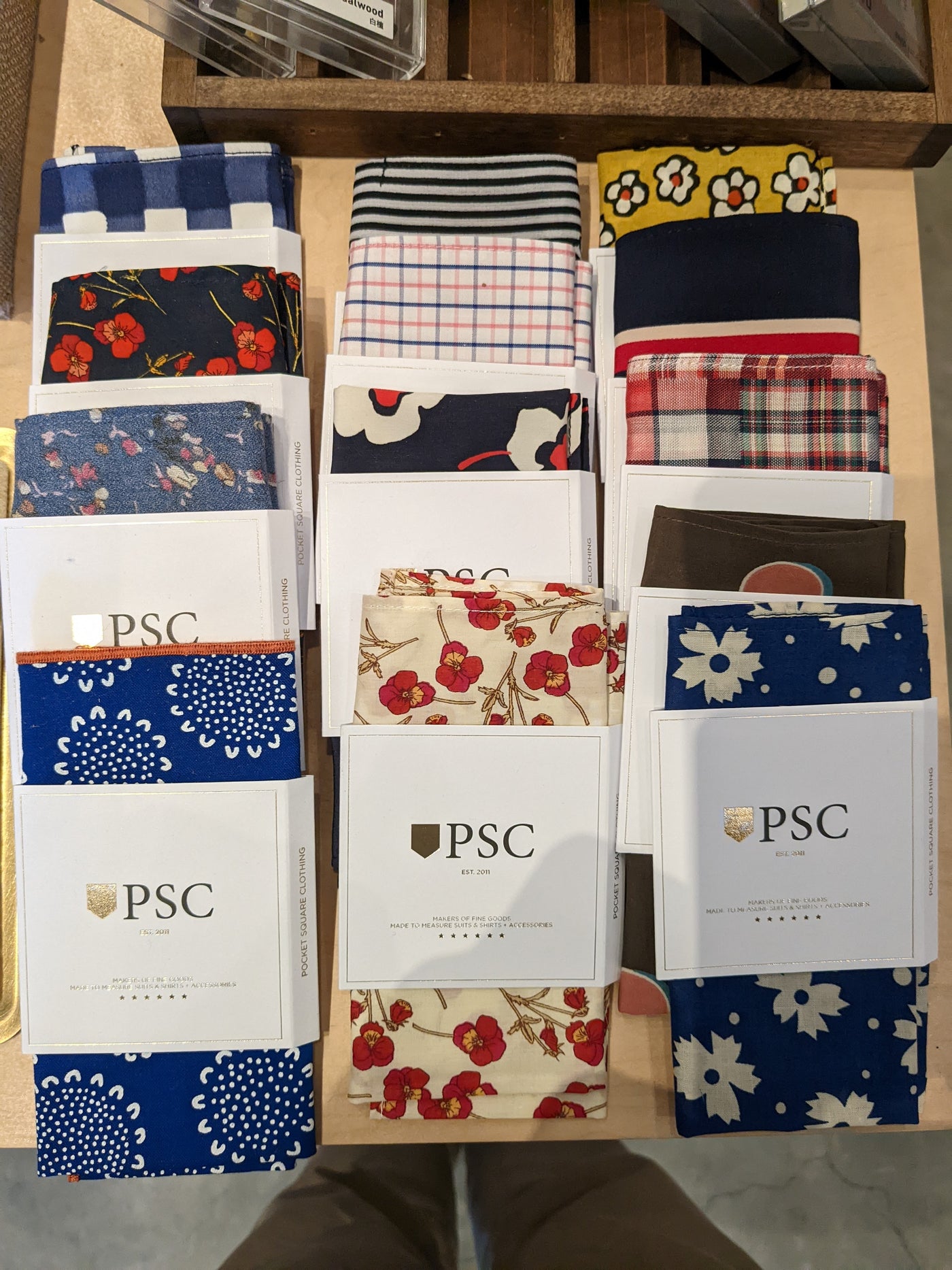 pocket square handkerchief handmade california