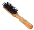 redecker olivewood hair brush with boar bristles