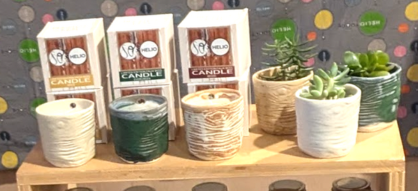 faux bois sherry olsen succulent planter
