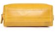 recycled fire hose dopp kits yellow