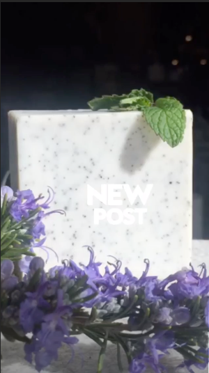 energizing exfoliating bath bar rosemary mint