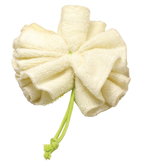 bamboo shower bath puff