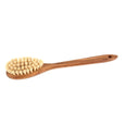 swedish bath brush oak tampico horsehair