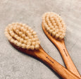 swedish bath brush oak tampico horsehair