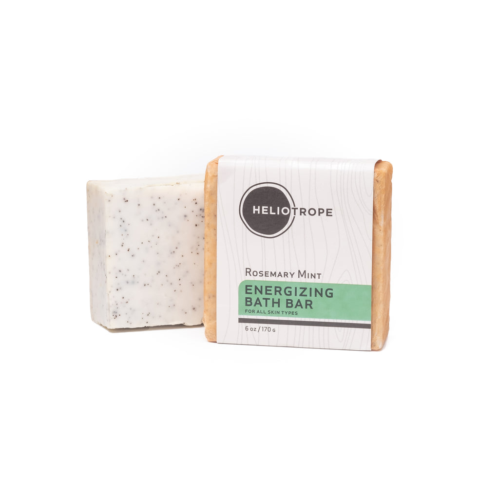 energizing exfoliating bath bar rosemary mint