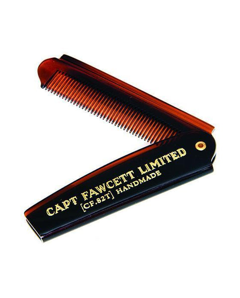 folding mustache beard comb england