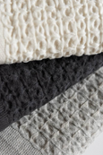 japanese cotton linen lattice bath towels