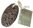 black lava pumice stone