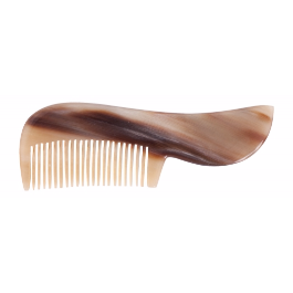 Horn Mustache/Beard Comb