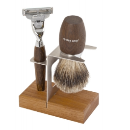 wood shaving stand double 