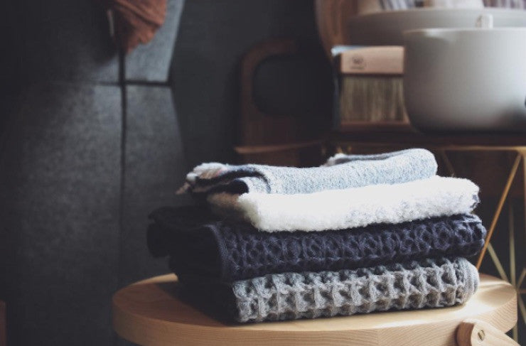 organic cotton bath linens from Japan
