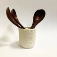 artist sherry olsen faux bois soy candle limited edition - vessel can be reused after candle is gone!