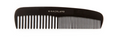 miniature stainless steel mustache comb kikkerland