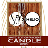 artist sherry olsen faux bois soy candle limited edition