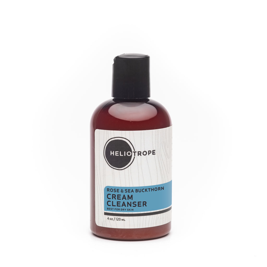 Heliotrope Rose & Ginseng Cream Facial Cleanser