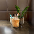 faux bois sherry olsen succulent planter