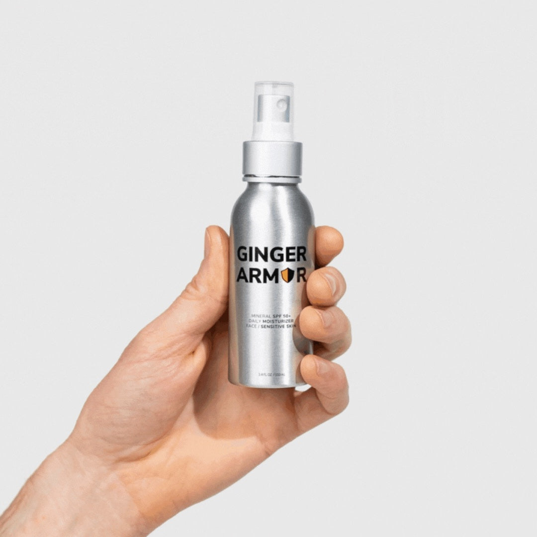 ginger armor sunscreen natural SPF-50 spray