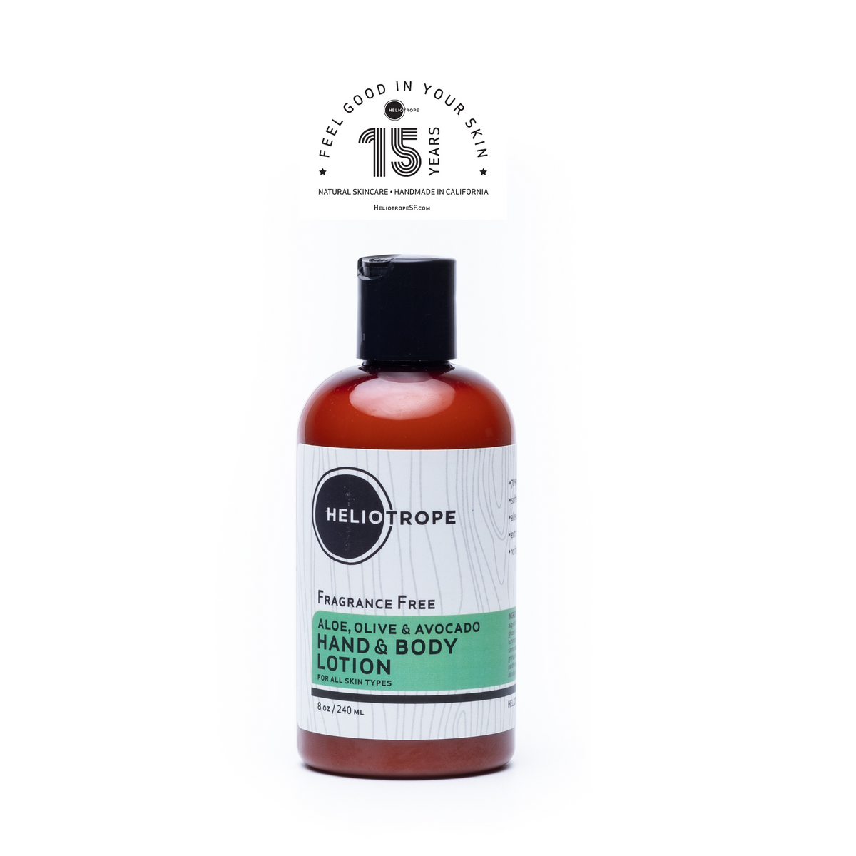 Aloe, Olive & Avocado Lotion – Heliotrope SF