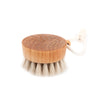 swedish puck body brush oak
