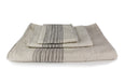 Kontex Flax Towels (small stack of bath towel & hand towel & washcloth)