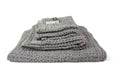 Kontex Flax Towels (small stack of bath towel & hand towel & washcloth)