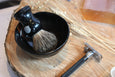 horn shaving mug