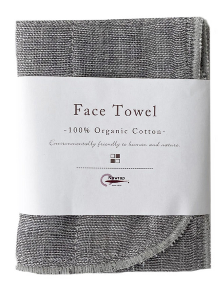 japanese organic cotton towel hand face body ippinka nawrap binchotan
