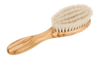 redecker german wooden brush for babies olivewood goat hair bristles