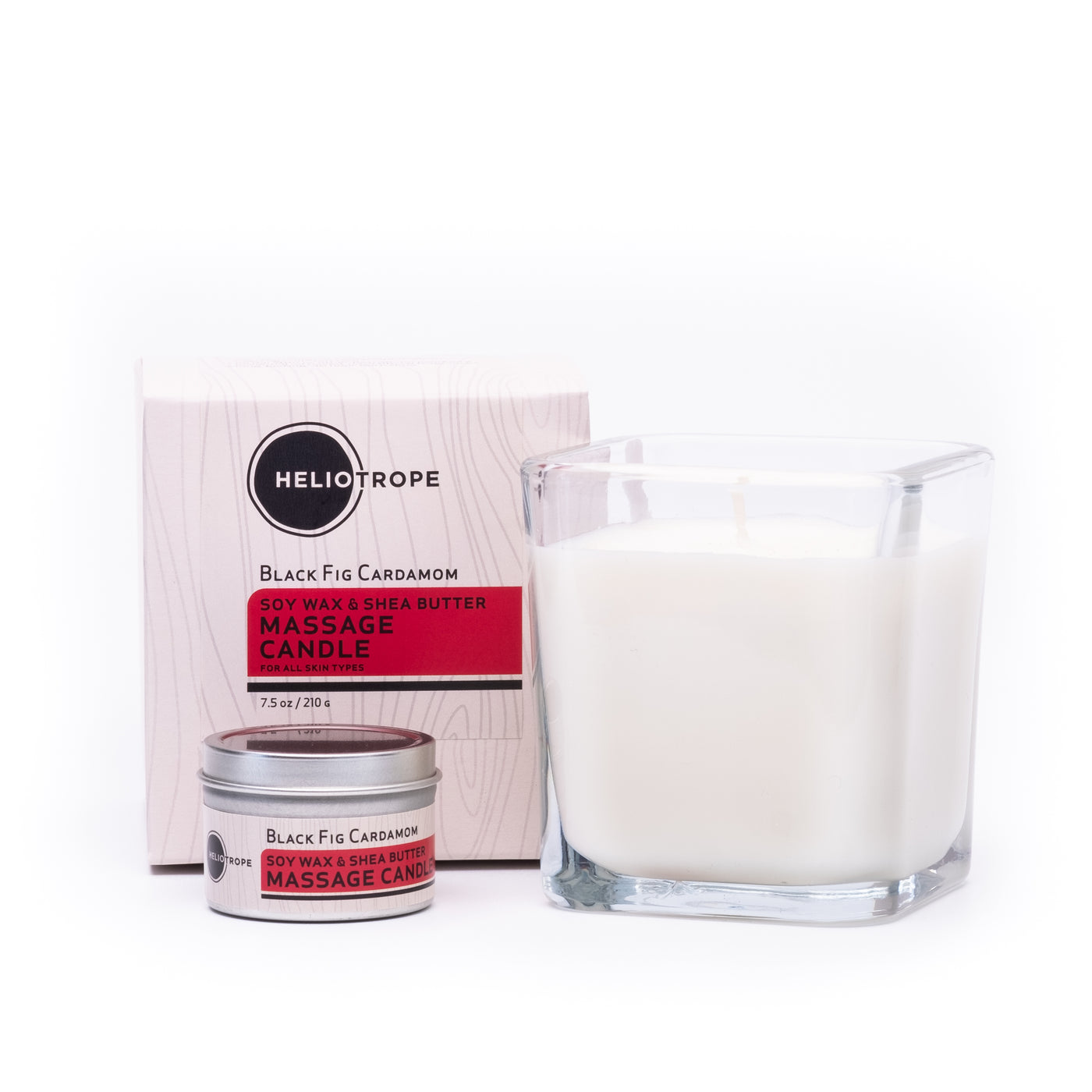 Soy Wax & Shea Butter Massage Candles by Heliotrope San Francisco