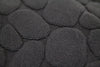 Ishikoro Pebble Bath Mat (close-up, dark gray)